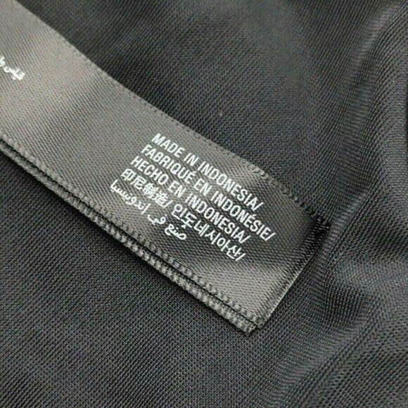 INC International Concepts Womens Thong Bikini Panty Deep Black Plus Size 1X NEW - Picture 7 of 10